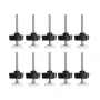 10 buah Miter Track Sliding Nut Slider dan Screw and Nut Set Alat Pertukangan Kayu Jigs Screw Fixture Workbench T-Slot Fastener
