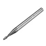 1 pcs set Penggilingan ujung karbida 2 5 6 8 10 12mm 4 Flute Pemotong Penggilingan Pelapis Paduan Baja Tungsten Alat pemotong mesin CNC Penggilingan ujung