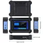 Hantek TO1154D 充電式ポータブルオシロスコープ マルチメーター 4チャンネル 150MHz帯域幅 1GSa/S サンプリングレート 8Mストレージ深度 25MHz信号ソース 7インチTFT LCDデジタルストレージオシロスコープ 任意波形ジェネレーター ツールバッグ付き