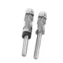 LAVIE 1/4\ Shank Woodworking Solid Carbide CNC Router Bit Spiral Compression Top Bearing Flush Router Bit Ideal for Carving Trimming Milling