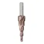 Drillpro HSS-Co M35 Kobalt Kademeli Matkap Ucu Üçgen Saplı 4-12/4-20/4-32mm Spiral Flüt Kademeli Matkap