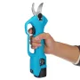 16.8V 2000mAh 25-32mm Cordless Secateur Electric Pruning Shear Telescopic Pole Branch Cutter Scissor