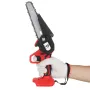 Doersupp 6 Inch Cordless Electric Chain Saw Chainsaw 3000W Mini Woodworking Wood Cutter One-Hand Saws For Makita 18-21V Battery