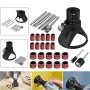 HSS Router Drill Bit Electric Grinder Locator Drill Holder Dremel Rotary Burrs Tool Wood Stone Metal Root Carving Milling Cutter