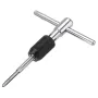 6pcs M3-M8 Tap Drill Set T Handle Ratchet Tap Wrench Machinist Tool With Screw Tap Hand