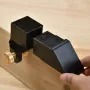Woodworking Guide Dovetail Gauge Hand Saw Guide Plastic 90-Degree Right Angle Woodworking Marking and Sawing Tool for Precise Cuts