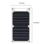6W 10W 13W Portable Solar Panel Kit Dual DC 5V USB Charger Kit Solar Power Controller