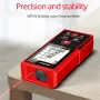 SNDWAY SW 120m 100m 70m 50m Laser Distance Meter Digital Rangefinder Electronic Level with Angle Sensor Backlight Waterproof