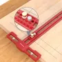 ENJOYWOOD TS-24 Scribing Ruler Multi-Function 400mm/600mm Snap-In Slider 360° Marking Thickened Base Adjustable Length 400mm/600mm for Precision Tasks