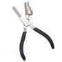6\ Wire Bending Pliers Stainless Steel Jaws Triple Barrel 13mm 17mm 22mm Jewelry Making Tool with Padded Grips
