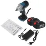 Drillpro 2 in1 520N.M Brushless Impact Cordless Electric Wrench Power Tool W/ 1/2 x Battery