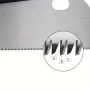 Pull Saw 6-Inch SK5 Steel Single-Edge 17 TPI Flexible Blade for Precise Cross Length Cuts Woodworking Tool