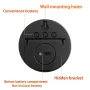 Thin Magnetic Digital LED Wall Clock with Large LCD Display Date Temperature Humidity USB Powered Compact Design for Home Office Wall or Desk Decoration