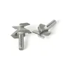 Arc Bending Integrated Knife Router Bit Tungsten Steel 1/2\ / 12mm Shank R18 R30 R50 Seamless Woodworking Milling Cutter Sharp Sturdy