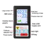 BR-6 Geiger Counter Nuclear Radiation Tester Personal Dosimeter Beta Gamma X-ray Tester Real-Time Data Alerts Portable Tester