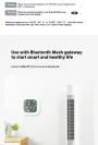 Leiss Higrometre xiaomi Mi Home APP -20¡ãC ila 70¡ãC Akıllı Termometre LCD Ekran Mi Home Entegre Akıllı Sensör