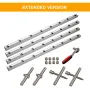 ENJOYWOOD 4-Way Panel Clamp Wood Gluing Clamp Positioning Clamp for Glue-Ups on Cabinet Door Panels / Table Tops / Wood Panels / Cutting Boards