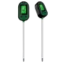 Garden 5 in 1 Soil Moisture Sensor pH Meter Metal Probe Soil Moisture Detector Acidity Temperature Tester for Plants Flowers