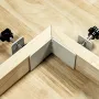 2PCS 90 Degree Right Angle Corner Clamps Double Handle Woodworking Jig Maximum Clamping Range 42mm for Woodworking Welding Framing