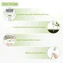 4-in-1 Multifunctional Soil Tester with Light Moisture Nutrient and PH Detection Ideal for Indoor Plants Greenhouses and Home Gardening Adjustable Bending Angle for Convenient Use