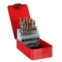 Drillpro 13/19/25 PCS HSS 1-13mm Drillpro M35 Bit Set Cobalt Twist Drill Bit