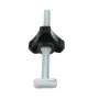 5 Pack T Bolt Knob Kit Miter Track Sliding Nut Woodworking Tool Jigs Screw Fixture For Workbench T-Slot Suitable Use With 1/4\ And Universal T-Track