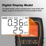 Handheld EMF Tester Portable Electromagnetic Radiation Detector Electromagnetic Radiation Intensity Measurement Instrument with Beep Alarm and Low Battery Indication Functions
