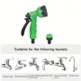 1PCS Expandable Garden Hose Flexiable Water Hose With 7 Function Nozzle Lightweight Retractable Garden Hose For Outdoor 25FT-200FT
