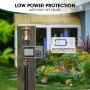 SGW01 Timer di irrigazione intelligente per esterni, controller di irrigazione per irrigazione automatica dei fiori, ABS resistente ai raggi UV, IP55 impermeabile
