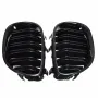 For BMW 5 SERIES E60 E61 M5 GLOSS FRONT KIDNEY GRILLE GRILL TWIN SLAT 2004-2010