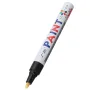 12pcs Color Tyre Permanent Paint Pen Tire Metal Outdoor Marking Ink Marker Trendy