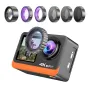 AUSEK 4K Sports Camera 2.0\ Touch Screen with accessories Waterproof Action Camera HD Motorcycle Recorder Outdoor Riding Anti-Shake Diving Camera