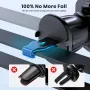 TOPK D37 Magnetic Car Phone Holder 2 in 1 Handsfree Stand Phone Mount for Dashboard / Air Vent for iPhone/Samsung Android