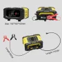 FOXUR 12V 24V 7 Charge Stages Portable Car Motorcycle Battery Charger For Calcium Gel AGM Wet LiFePO4 Lead Acid Battery