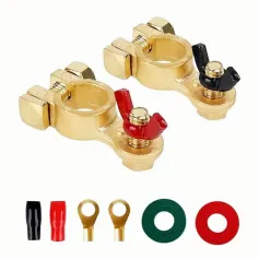 Car Battery Negative Switch To Prevent Loss And Leakage Battery Top Column Battery Clip Solid Brass Clip Connector
