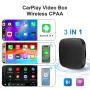 YUEHOO YH-CA91 2+32G Carplay AI Box Android 10.0 Wireless Android Auto Adapter Smart TV Box Plug & Play for Factory Wired CarPlay Cars