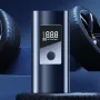 80W Cordless Car Tyre Inflator Air Compressor LCD Digital Display USB Rechargeable 3000mAh Battery for Car Motorcycle Bicycle Ball