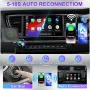 2 in 1 Wired To Wireless Carplay Converter Plug & Play Dongle Convert Carplay Wireless Adapter One-click Switch Adapter for Android and Apple Devices