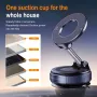 360° Rotate Foldable Car Mount Phone Holder Universal Vacuum Strong Magnetic Multifunctional Navigation Support Bracket