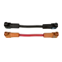 200A Energy Storage Cable Connector Adapter Black and Red Suitable for 48V 280AH/320AH/340AH Battery