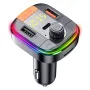 bluetooth 5.0 FM Transmitter Handsfree Car Radio Modulator MP3 Player With 18W USB Super Quick Charge Adapter for Car