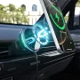 QI2 Magnetic Wireless Car Charger 15W Cooling Phone Holder 360 Rotation Adjustable Light Stable Magnetic Lock