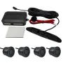 LED Parking Sensor Backup Detection System 4 Probes Reverse Radar Kit 12V Flush Mount Display Accurate Distance Alarm Easy Installation