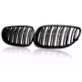 For BMW 5 SERIES E60 E61 M5 GLOSS FRONT KIDNEY GRILLE GRILL TWIN SLAT 2004-2010