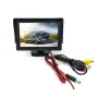 Monitor LCD per auto da 4,3 pollici con aletta parasole per la visualizzazione delle immagini di retromarcia