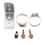 1.5m Exhaust Pipe + Silencer + Clamp + Bracket For Auto Parking Air Diesel Heater