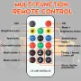 3ft / 4ft / 5ft LED Whip Lights Antenna Flag Pole Quick Release Base For ATV RGB AU UTV