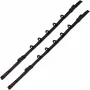 2x Vehicle Fishing Rod Rack Holder Straps Adjustable 30 to 54\ Roof Fishing Pole Storage Carrier Belt 5 Rods for SUV Truck Van