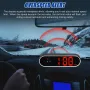 Velocímetro digital GPS com display LED colorido e função de bússola para carro, caminhão, SUV e RV