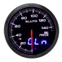 Eluto Universal 2\ 52mm 12V Oil Pressure Gauge Meter With Sensor 10 Color LED Tinted Face PSI